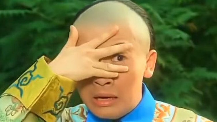 五阿哥表情包出处 小燕子背书不忍直视,苏有朋年轻时真的好帅气好可爱啊,拍头也可以做表情包啦